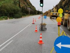 Παρεμβάσεις οδικής ασφάλειας σε άλλα τρία τμήματα του Βόρειου Οδικού Άξονα της Κρήτης