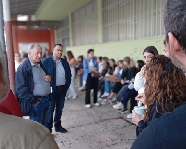 Κλιμάκιο ΚΚΕ - ΚΝΕ επισκέφτηκε την ΣΑΕΚ Ρεθύμνου