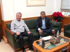Συνάντηση Δημάρχου Αμαρίου με τον Περιφερειάρχη Κρήτης