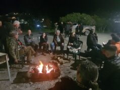 Τα Ρεθυμνιώτικα σωματεία στο μπλόκο των αγροτών στο Δασαρχείο Ρεθύμνου