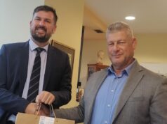 Εθιμοτυπική επίσκεψη του Α’ Γραμματέα της Πρεσβείας των ΗΠΑ στο Επιμελητήριο Ρεθύμνης