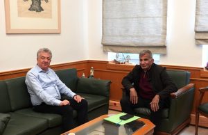 Συνάντηση Περιφερειάρχη Κρήτης με τον Δήμαρχο Αμαρίου