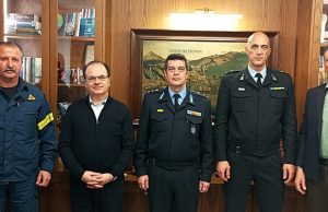 Συνάντηση του Δημάρχου Ρεθύμνης με τον Περιφερειακό Διοικητή των Πυροσβεστικών Υπηρεσιών Κρήτης