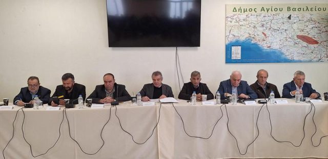 Κοινό μέτωπο των 8 δημάρχων για τη Νότια Οδική Σύνδεση με το Αεροδρόμιο Καστελίου