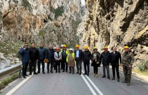 Η Αντιπεριφερειάρχης Ρεθύμνης Μ. Λιονή επισκέφτηκε το Κουρταλιώτικο Φαράγγι όπου πραγματοποιούνται εργασίες καθαρισμού