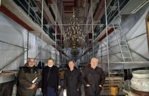 Συνεχίζονται οι εργασίες αποκατάστασης του Ιερού Μητροπολιτικού Ναού Εισοδίων της Θεοτόκου στο Ρέθυμνο