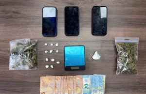 Συνελήφθησαν τρία άτομα με κοκαΐνη και κάνναβη στο Ρέθυμνο