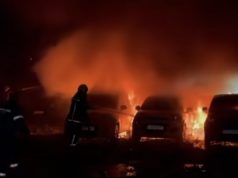 Πυρκαγιά σε χώρο ενοικιαζόμενων αυτοκινήτων στο Ηράκλειο – Σοβαρές ζημιές σε 18 οχήματα