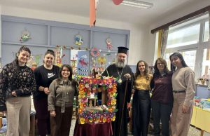 Ο Σεβ. Μητροπολίτης Ρεθύμνης και Αυλοποτάμου κ. Πρόδρομος στους «συμμαθητές» του