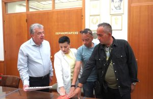 Ορκωμοσία 3 νέων υπαλλήλων στην Περιφέρεια Κρήτης