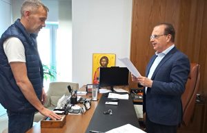 Με νέο στέλεχος ενισχύθηκε η Υπηρεσία Περιβάλλοντος & Αγροτικής Ανάπτυξης Δήμου Ρεθύμνης