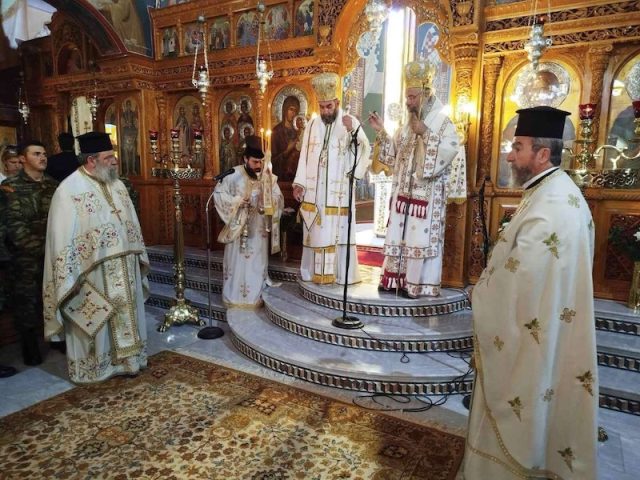 Δισαρχιερατική Θεία Λειτουργία στον Ιερό Ναό Αγίων Τεσσάρων Μαρτύρων πόλεως Ρεθύμνης
